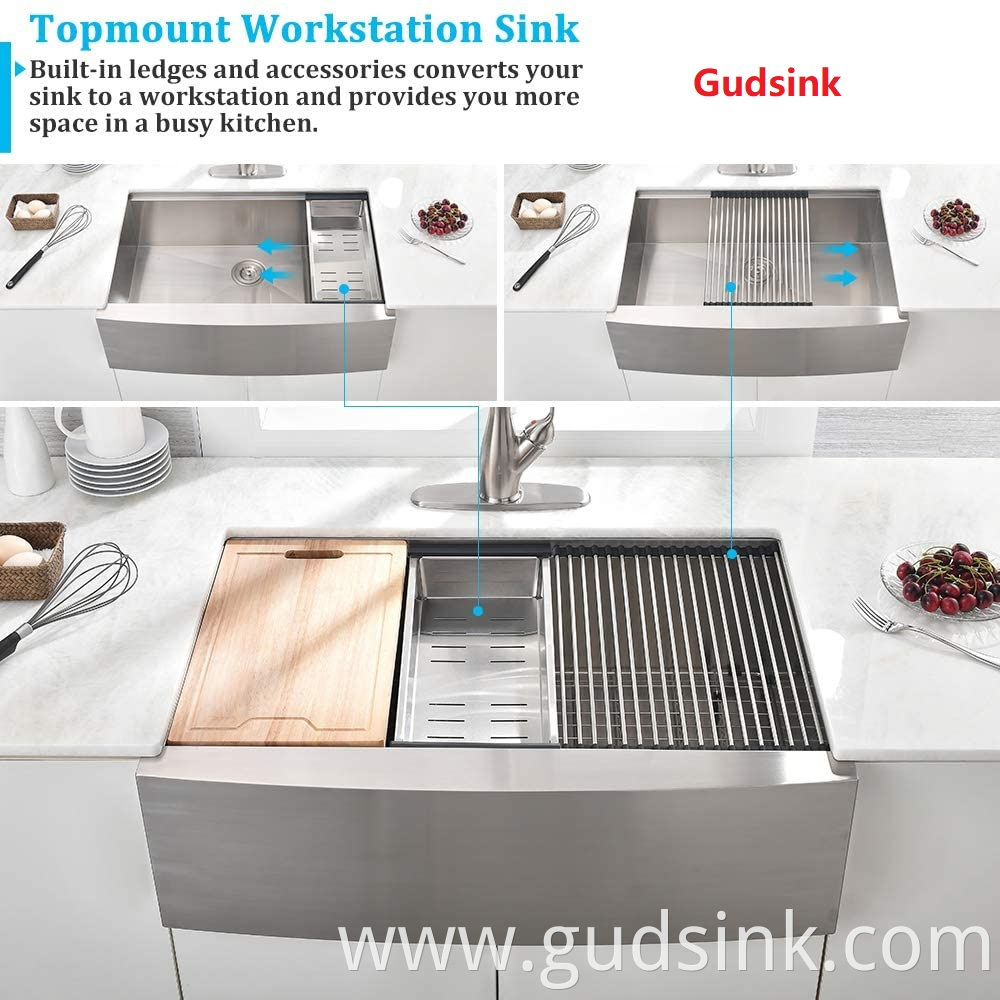 what gauge stainless steel sink is best